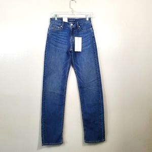 Calvin Klein Mid Rise Straight Jeans